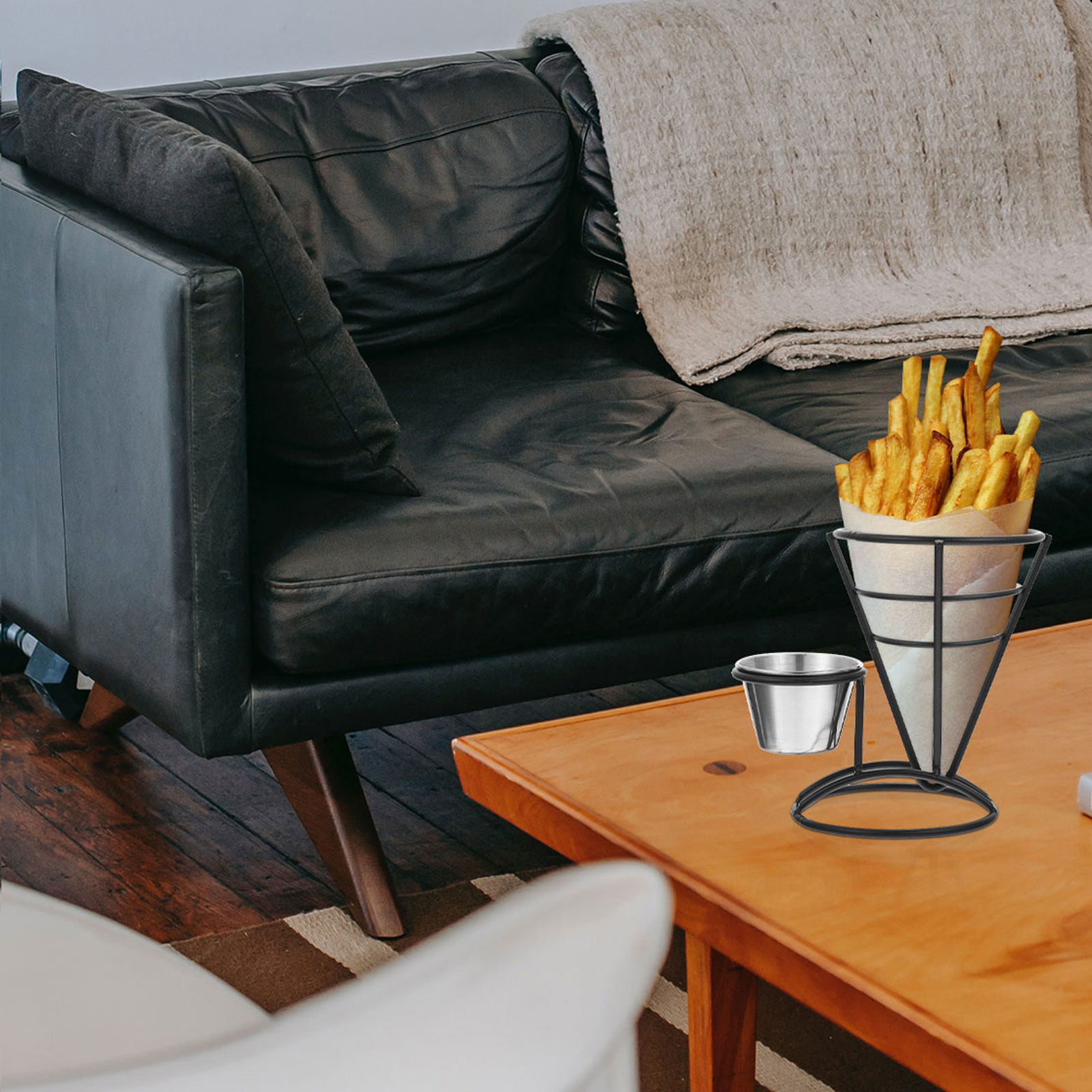 Food Snacks With Iron - Iron Snacks Basket French Fries Holder