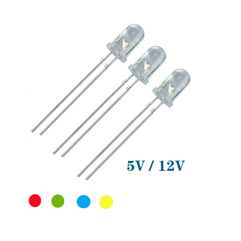 5V 12v LED 5mm 3mm bead SMD f5 - Yellow Food Snacks のレビューと価格