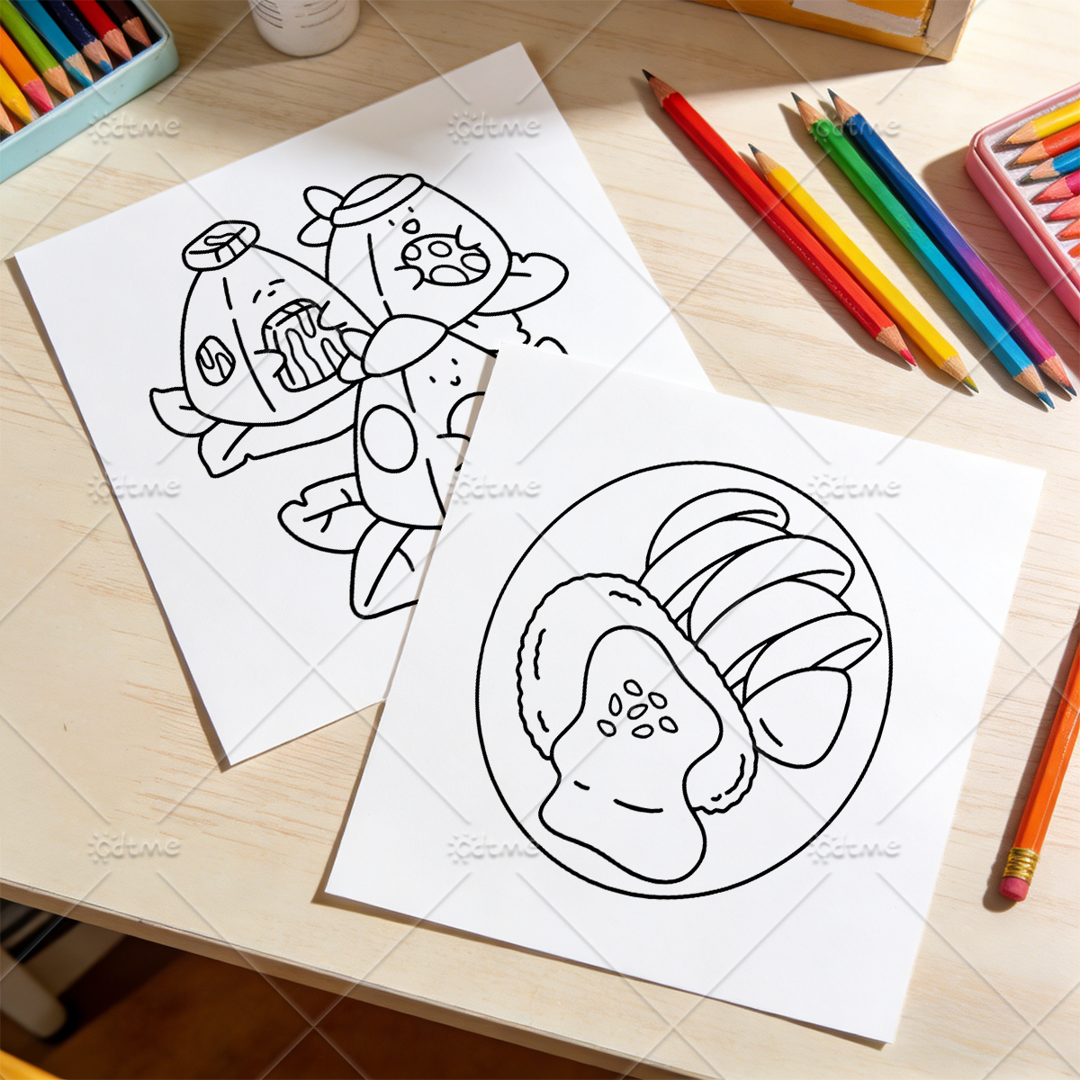 JAPANESE FOOD Bold-easy Patter - Food And Snacks Coloring Book Bold And Easy のレビューと価格