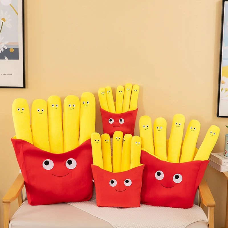French Fries Hamburger Plush T - Foody Snacks のレビューと価格