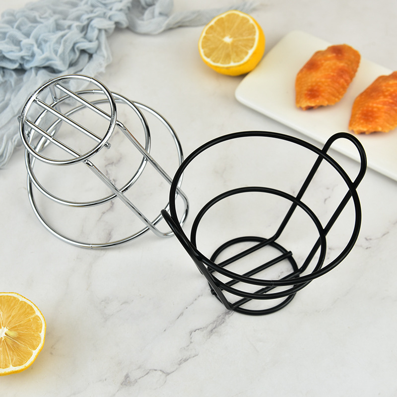 Iron small food basket Bar fri - Food Snacks With Iron のレビューと価格