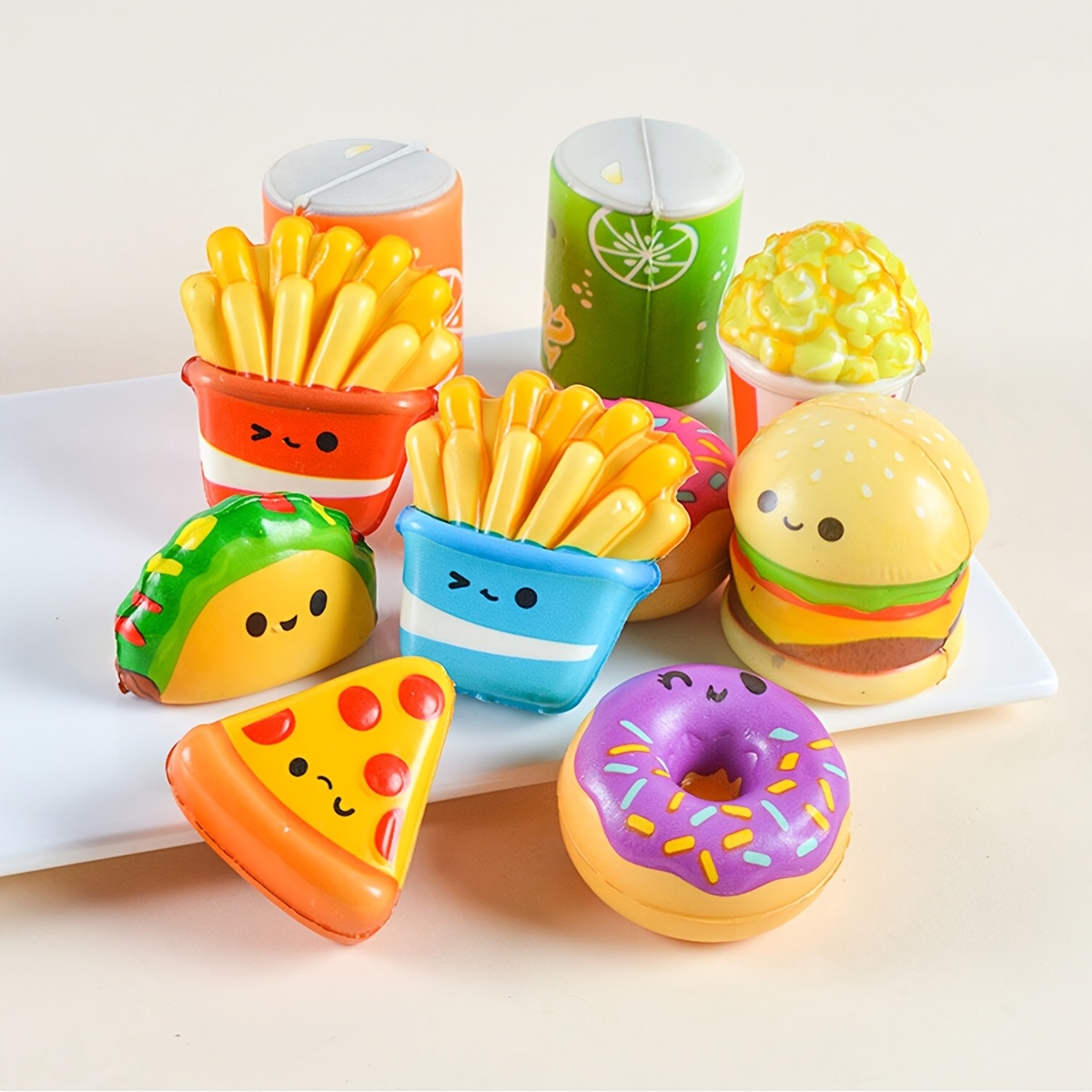 12Pcs Mini Food Squishy Slow R - Food Snacks For Christmas のレビューと価格