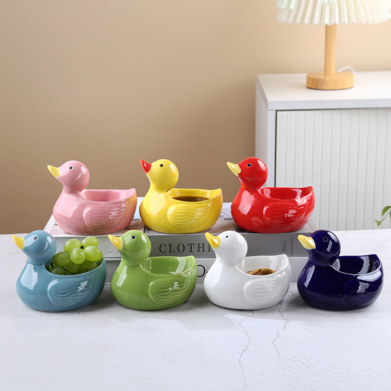 Creative Ceramic Little Yellow - Yellow Food Snacks のレビューと価格