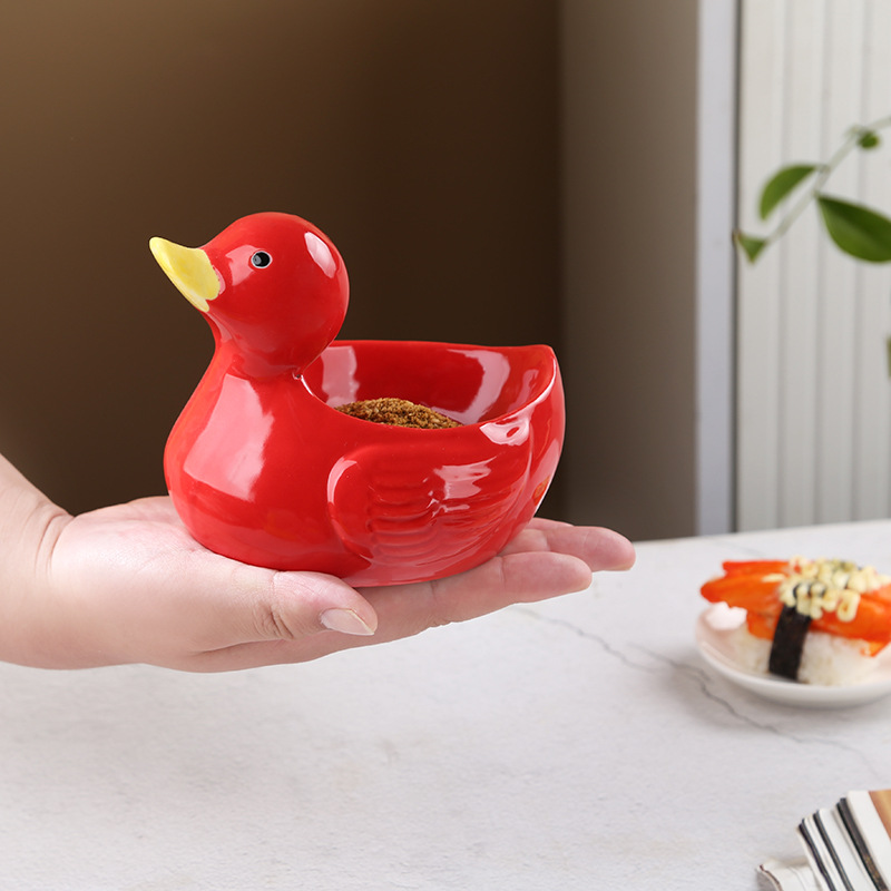 Creative Ceramic Little Yellow - Yellow Food Snacks のレビューと価格