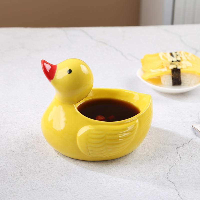 Creative Ceramic Little Yellow - Yellow Food Snacks のレビューと価格
