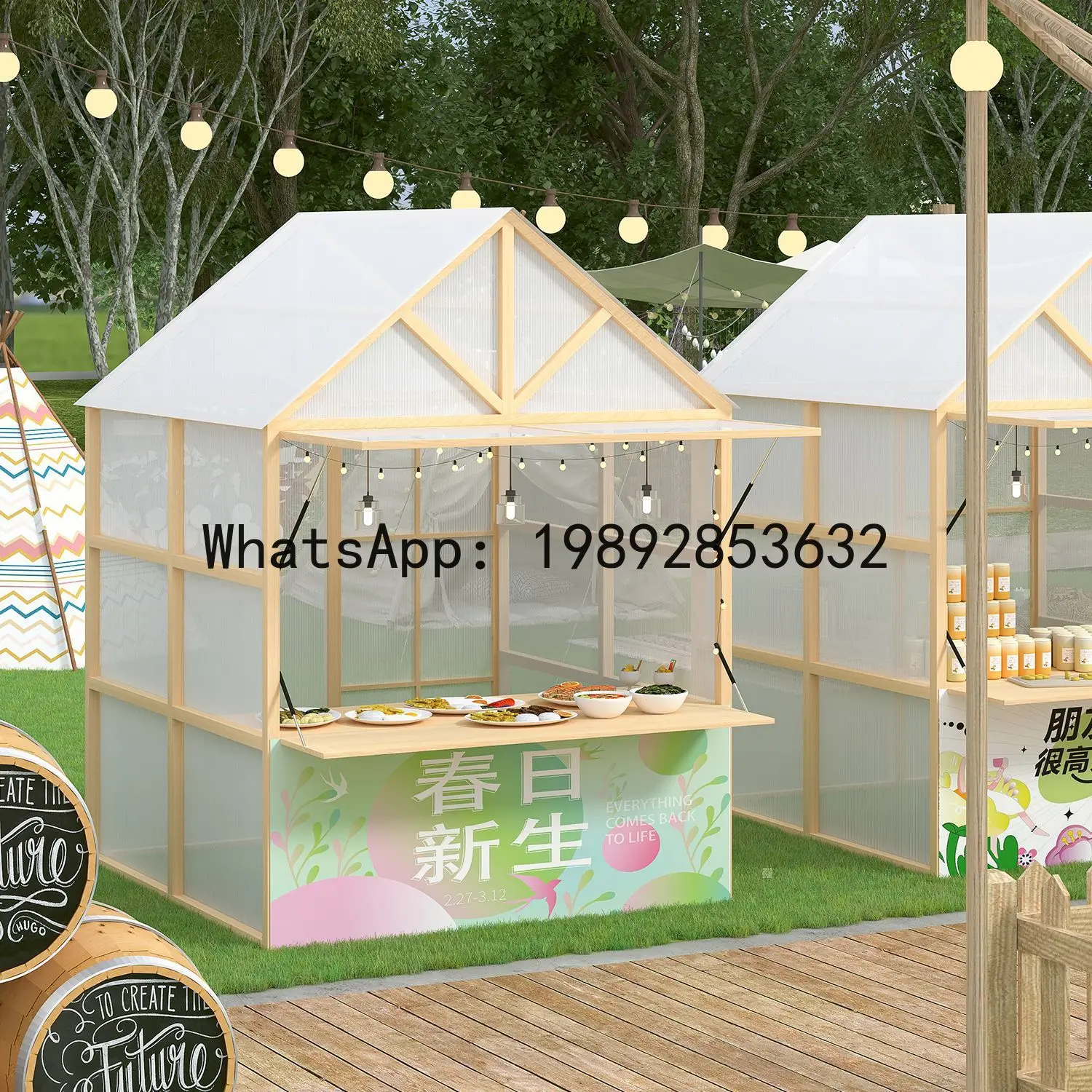 Z2-28Event Stall Rack Internet - Food Snacks With Iron のレビューと価格