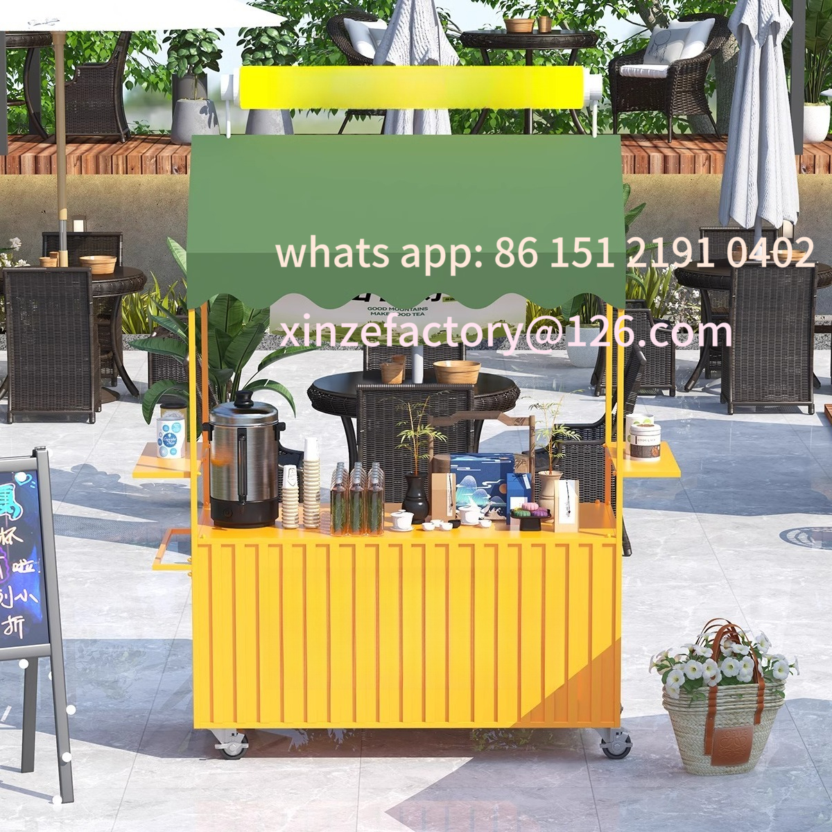 Customizable Convenient Mobile - Snacks Food Stall のレビューと価格