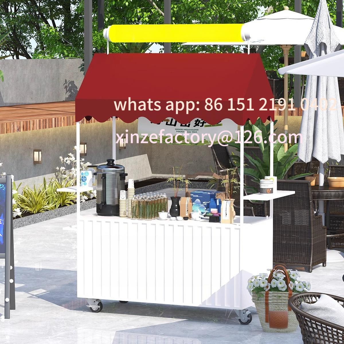 Customizable Convenient Mobile - Snacks Food Stall のレビューと価格