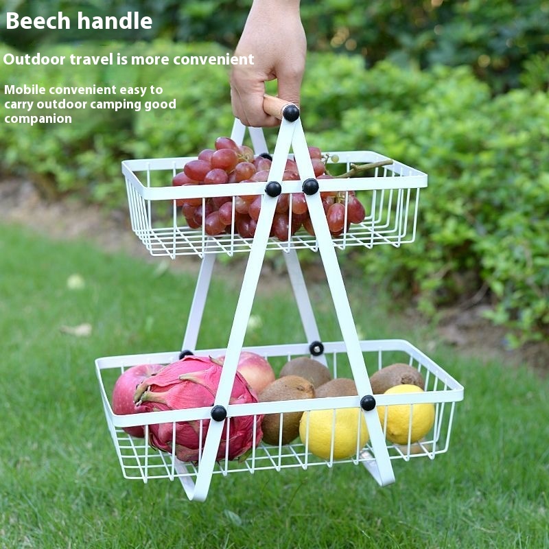 New 2 3 Tiers Countertop Fruit - Food Snacks With Iron のレビューと価格