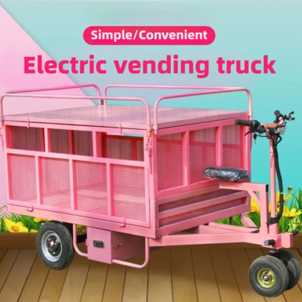 3 Wheel Electric Flat Cart Rev - Snacks Food Stall のレビューと価格