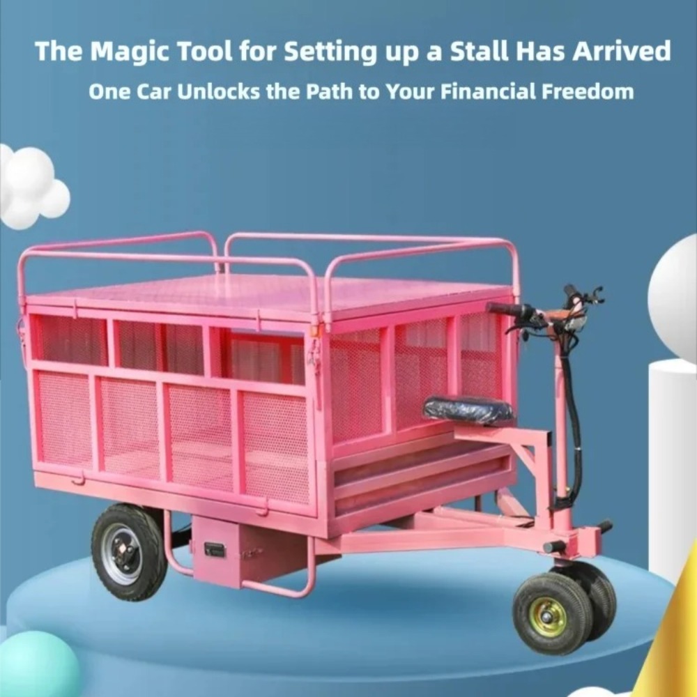 3 Wheel Electric Flat Cart Rev - Snacks Food Stall のレビューと価格