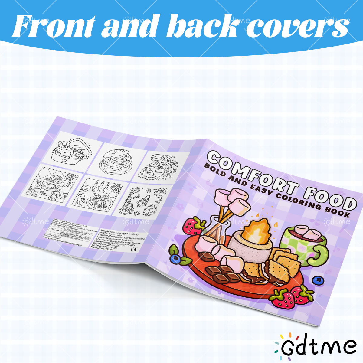 COMFORT FOOD BOLD AND EASY 24  - Food And Snacks Coloring Book Bold And Easy のレビューと価格
