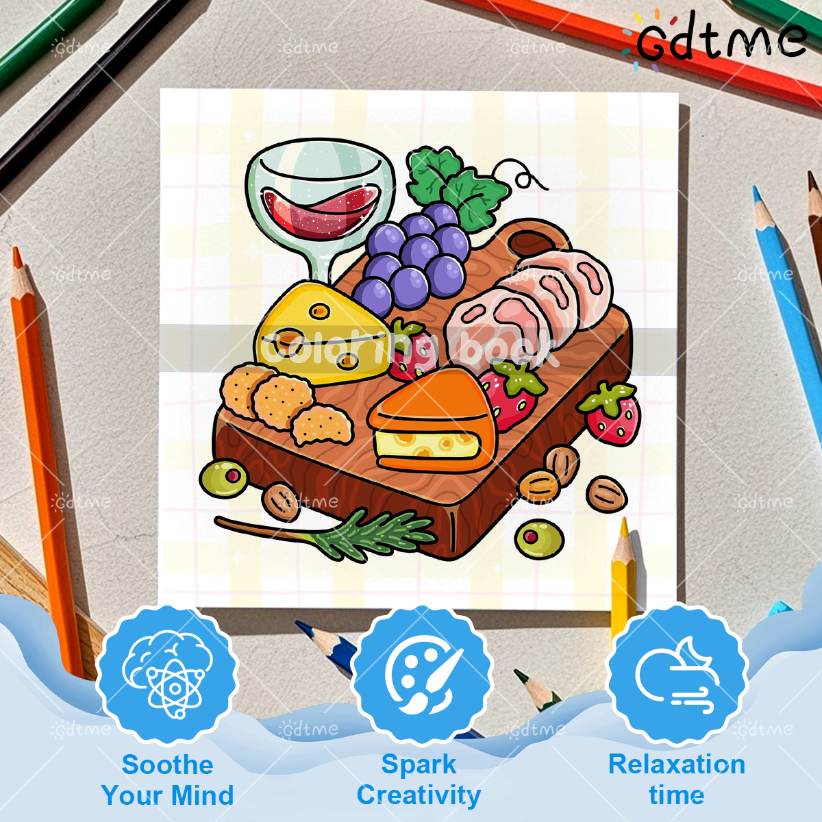 COMFORT FOOD BOLD AND EASY 24  - Food And Snacks Coloring Book Bold And Easy のレビューと価格