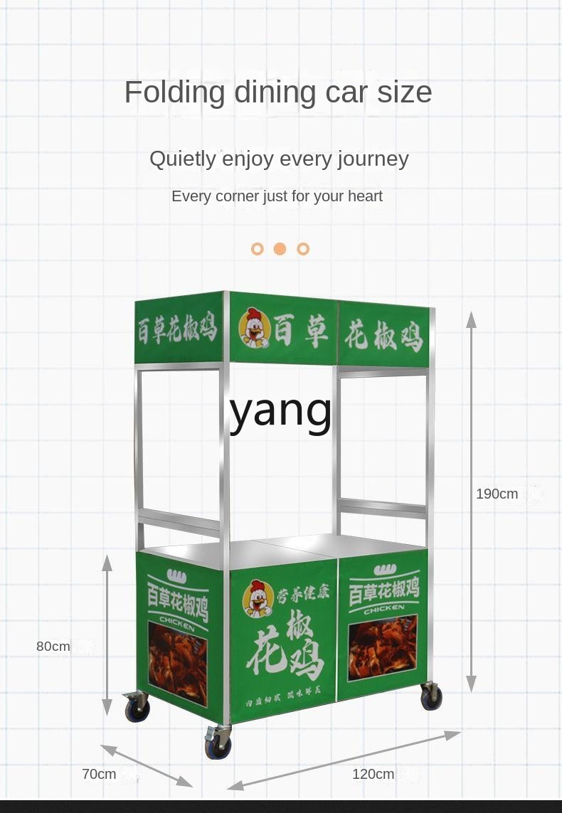 LTT Foldable Stainless Steel H - Snacks Food Stall のレビューと価格