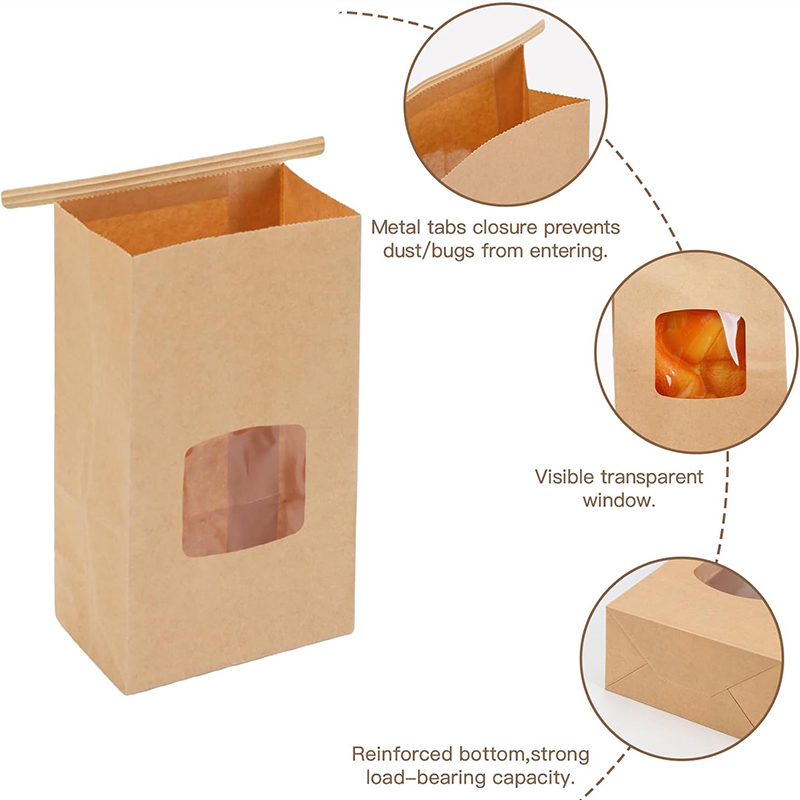 10Pcs Bakery Bags, Window Seal - Food Snacks For Christmas のレビューと価格