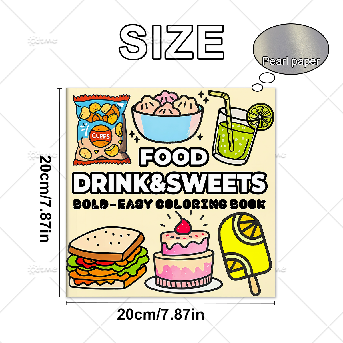 Food Drinks & Sweets Bold & Ea - Food And Snacks Coloring Book Bold And Easy のレビューと価格