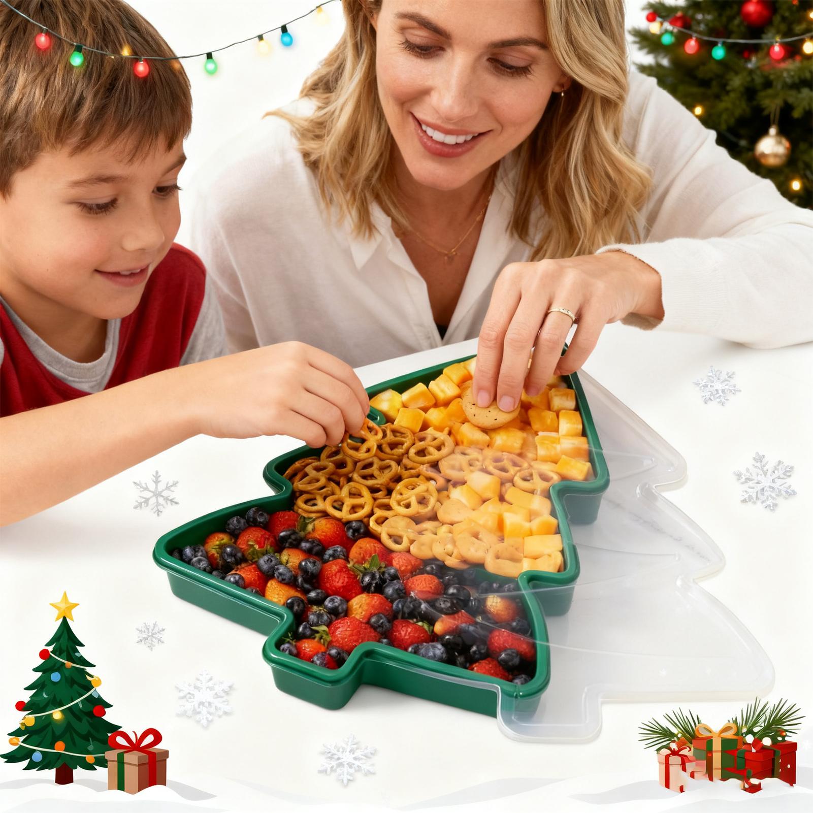 Christmas Snack Tray Food Orga - Food Snacks For Christmas のレビューと価格