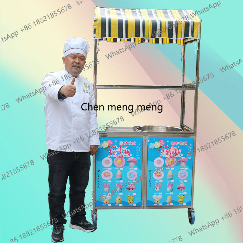 Snack Cart Stall Cotton Candy  - Snacks Food Stall のレビューと価格