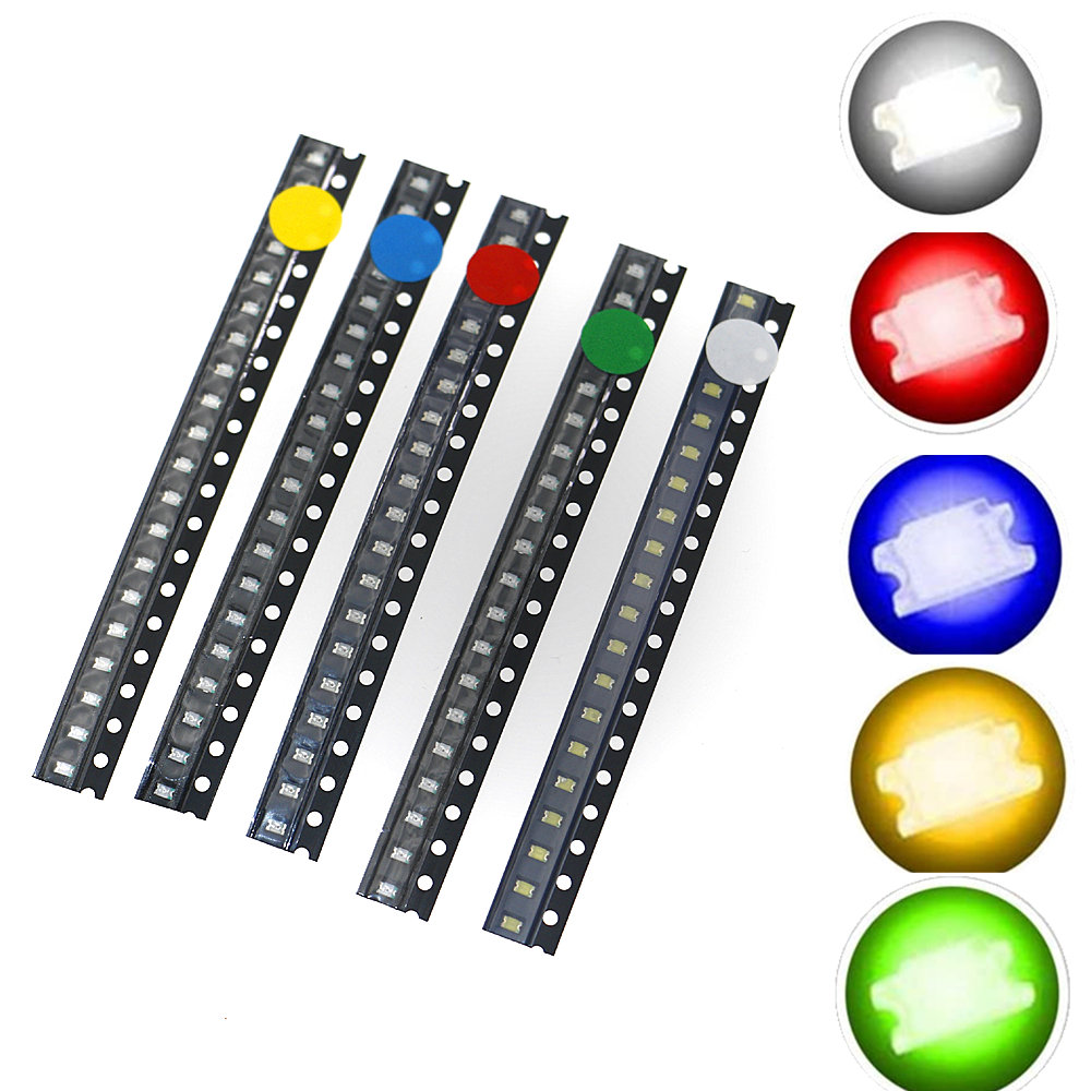 100pcs 0805 (2012) SMD LED Emi - Yellow Food Snacks のレビューと価格
