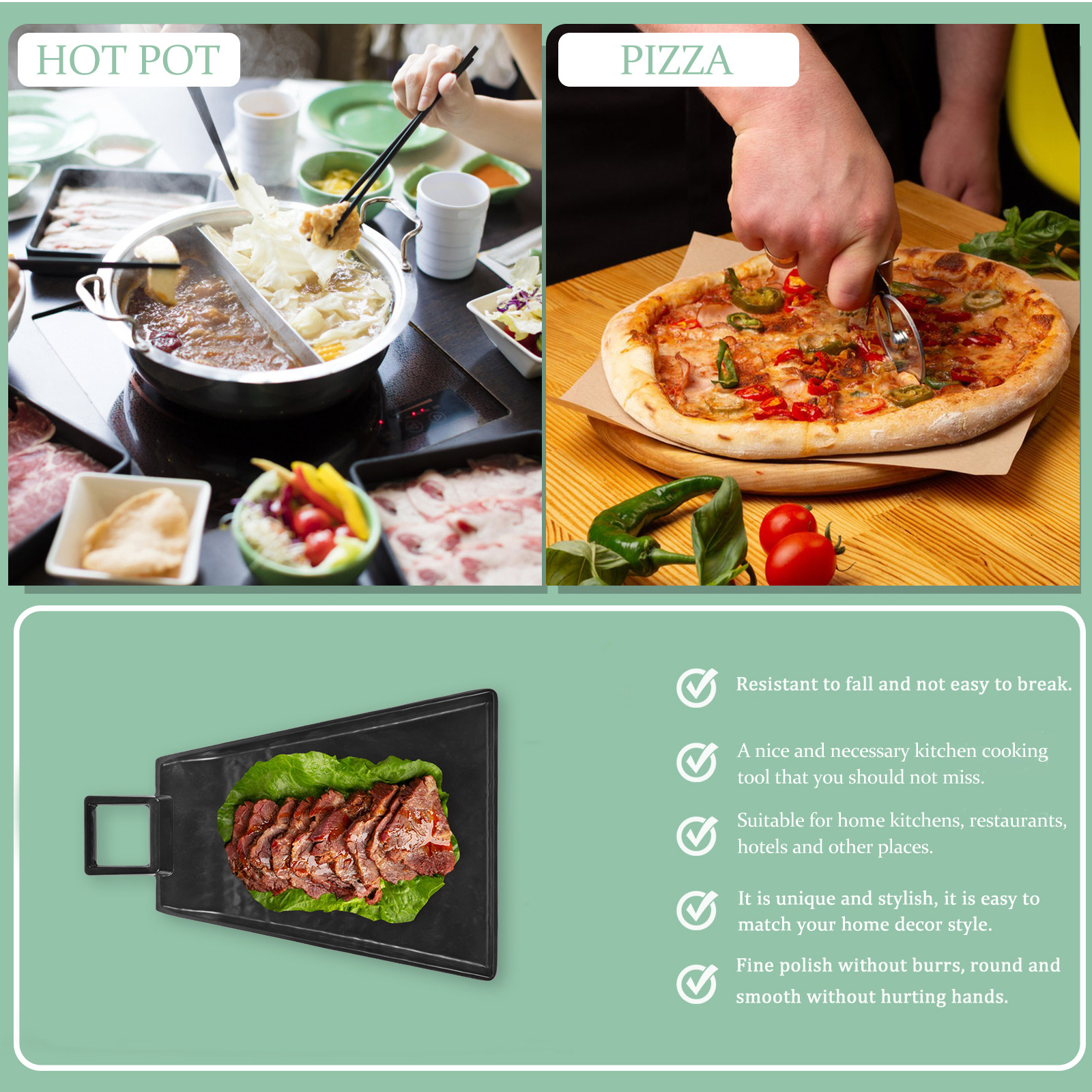 Iron Shovel Shaped Plate Large - Food Snacks With Iron のレビューと価格