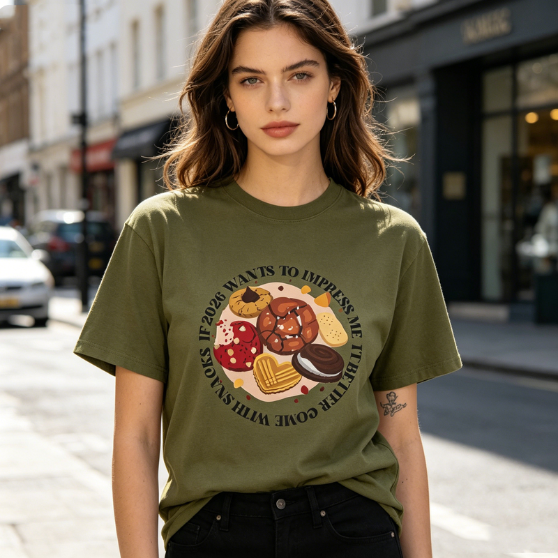 2026 Snacks Graphic T Shirt Cu - Foody Snacks のレビューと価格