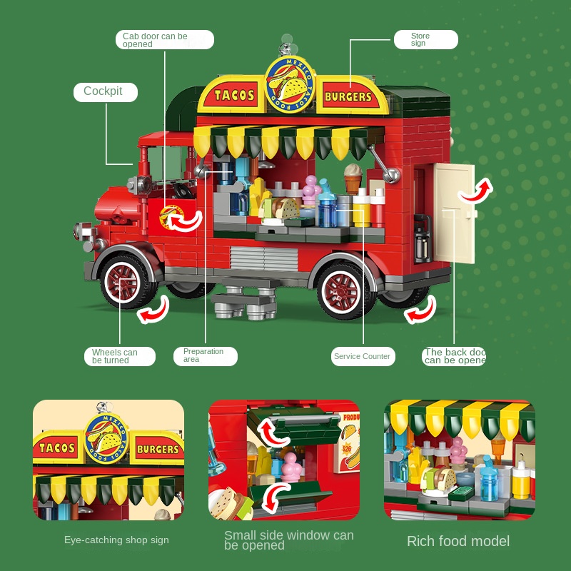 Mexican Taco Cart Mobile Snack - Snacks Food Stall のレビューと価格
