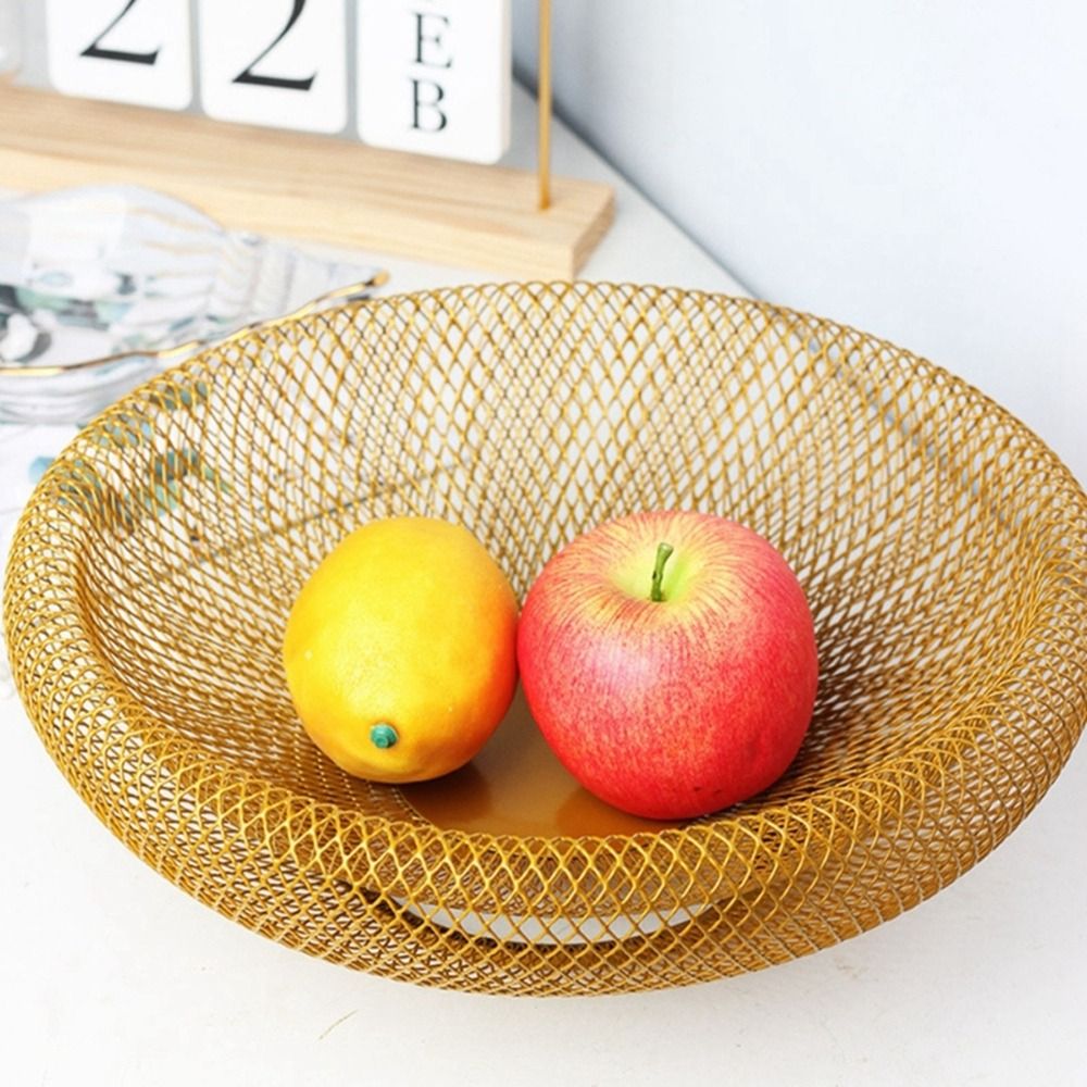 Black/Gold Iron Art Fruit Bask - Food Snacks With Iron のレビューと価格