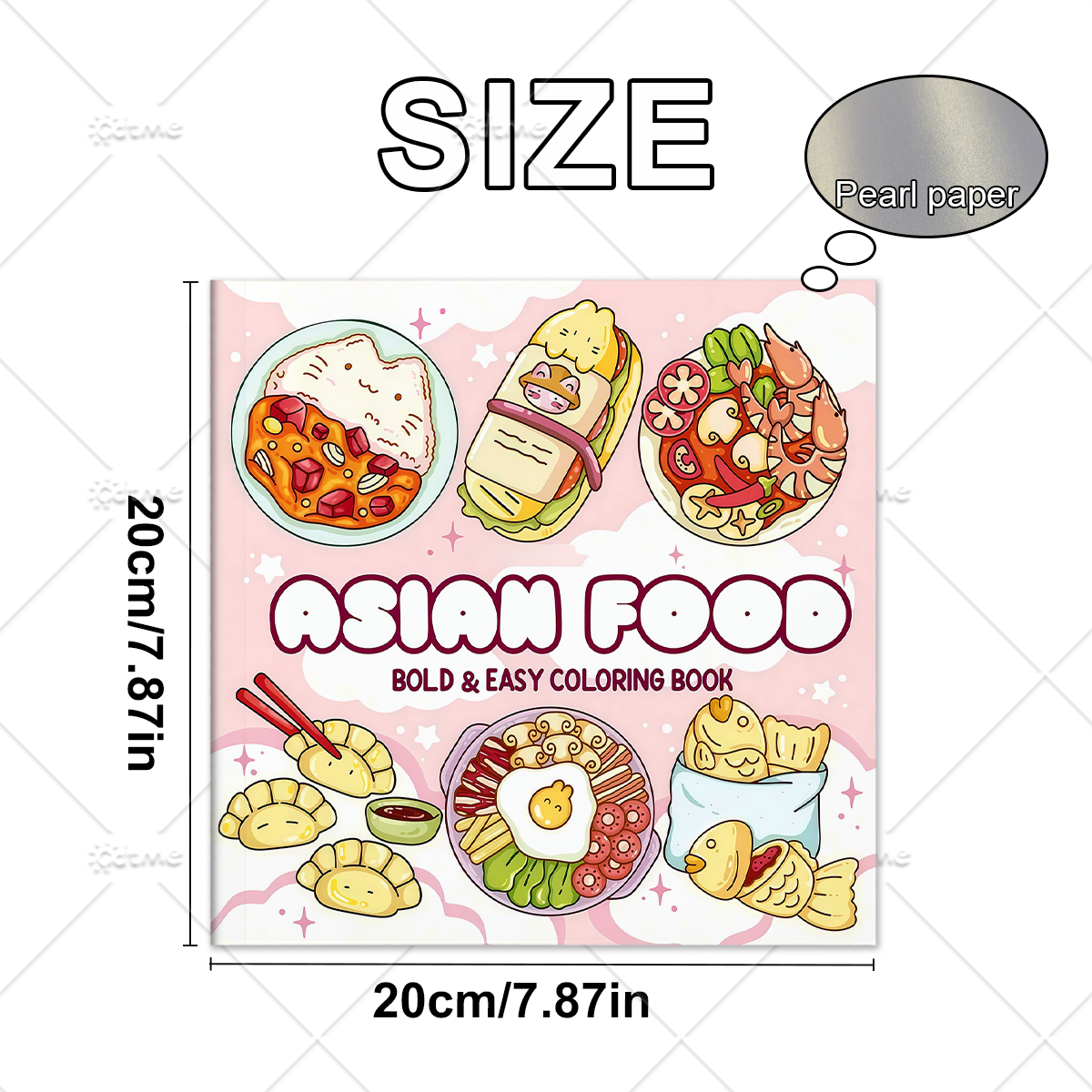 ASIAN Food Bold-easy Patterns  - Food And Snacks Coloring Book Bold And Easy のレビューと価格