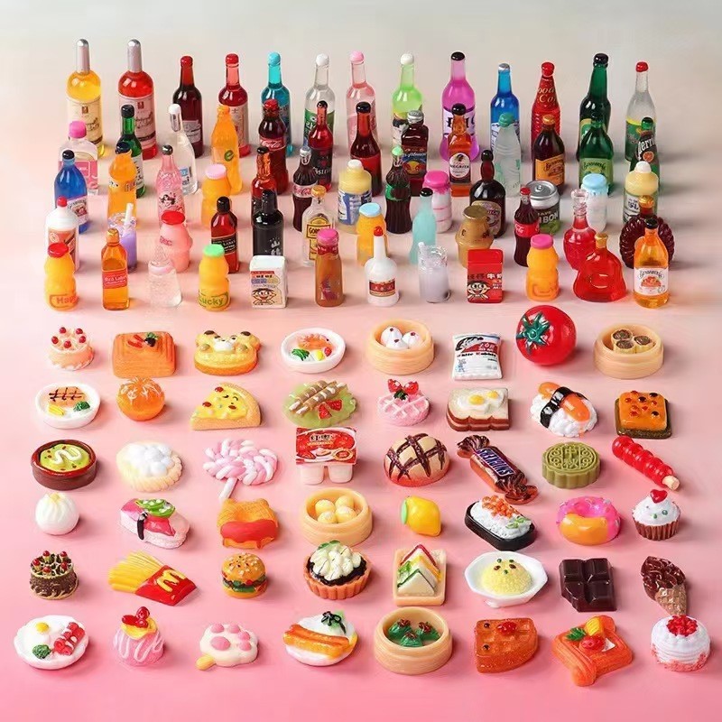 Cute Miniature Dollhouse Super - Food Snacks For Christmas のレビューと価格