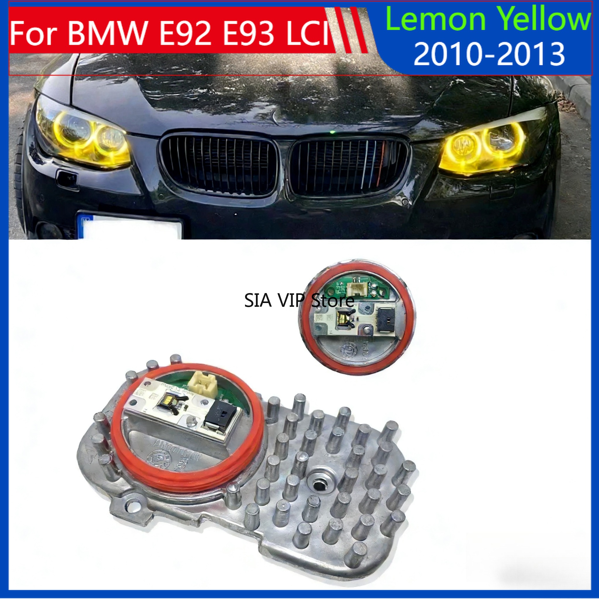 NEW For BMW E92 E93 LCI 2010-2 - Yellow Food Snacks のレビューと価格