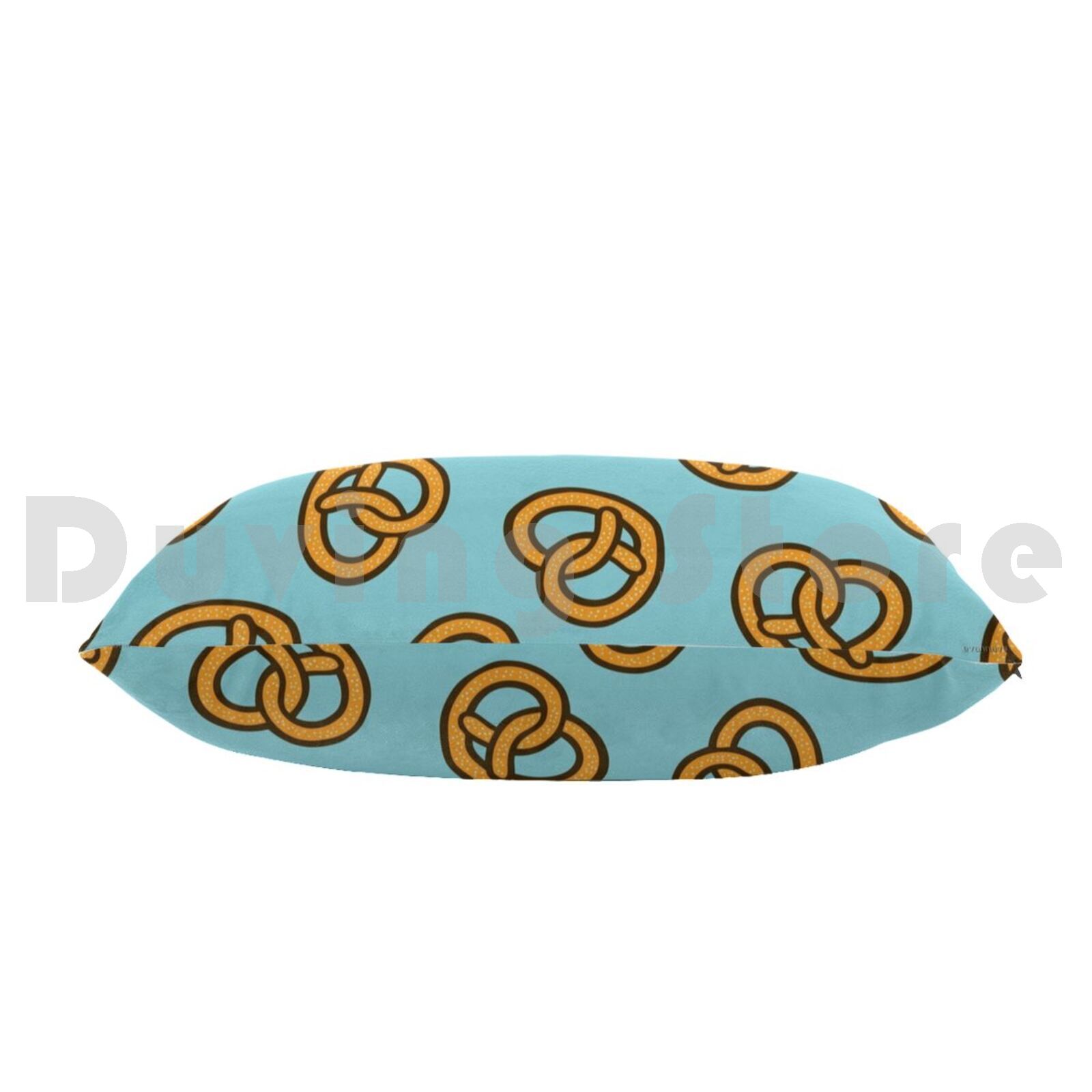 I Heart Pretzels Pattern Pillo - Foody Snacks のレビューと価格