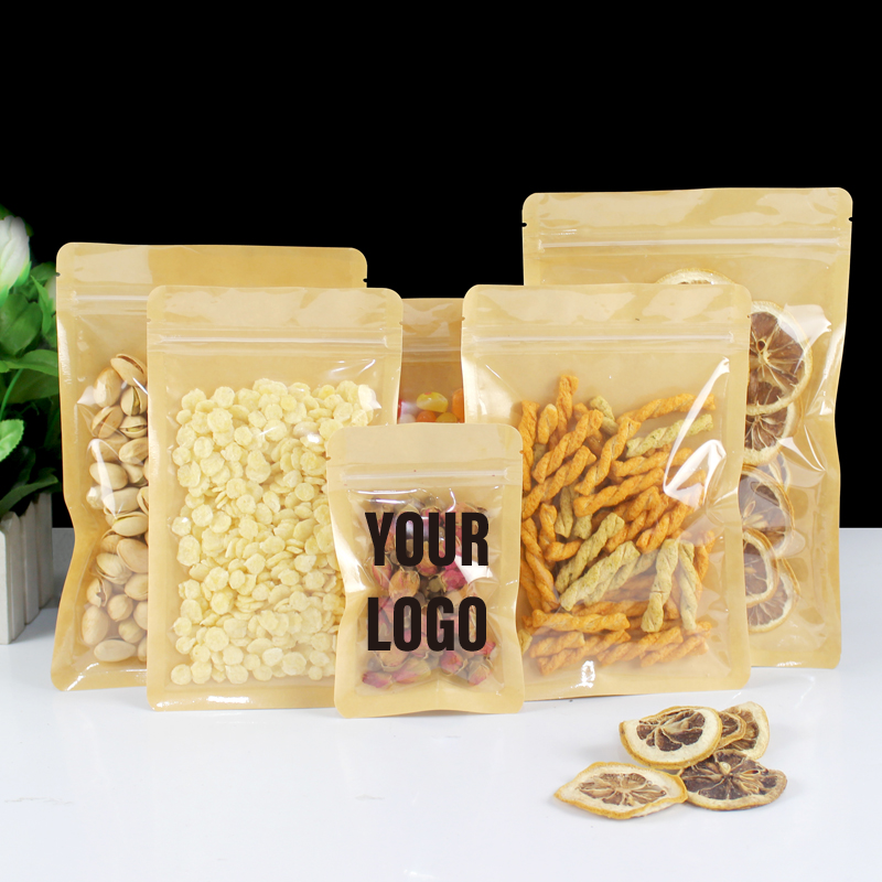 100pcs Eco-friendly Kraft Pape - Food Snacks For Christmas のレビューと価格