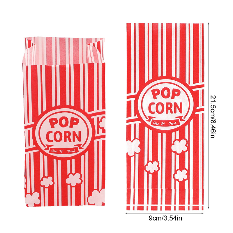 50Pcs Popcorn Packaging Bags S - Food Snacks For Christmas のレビューと価格