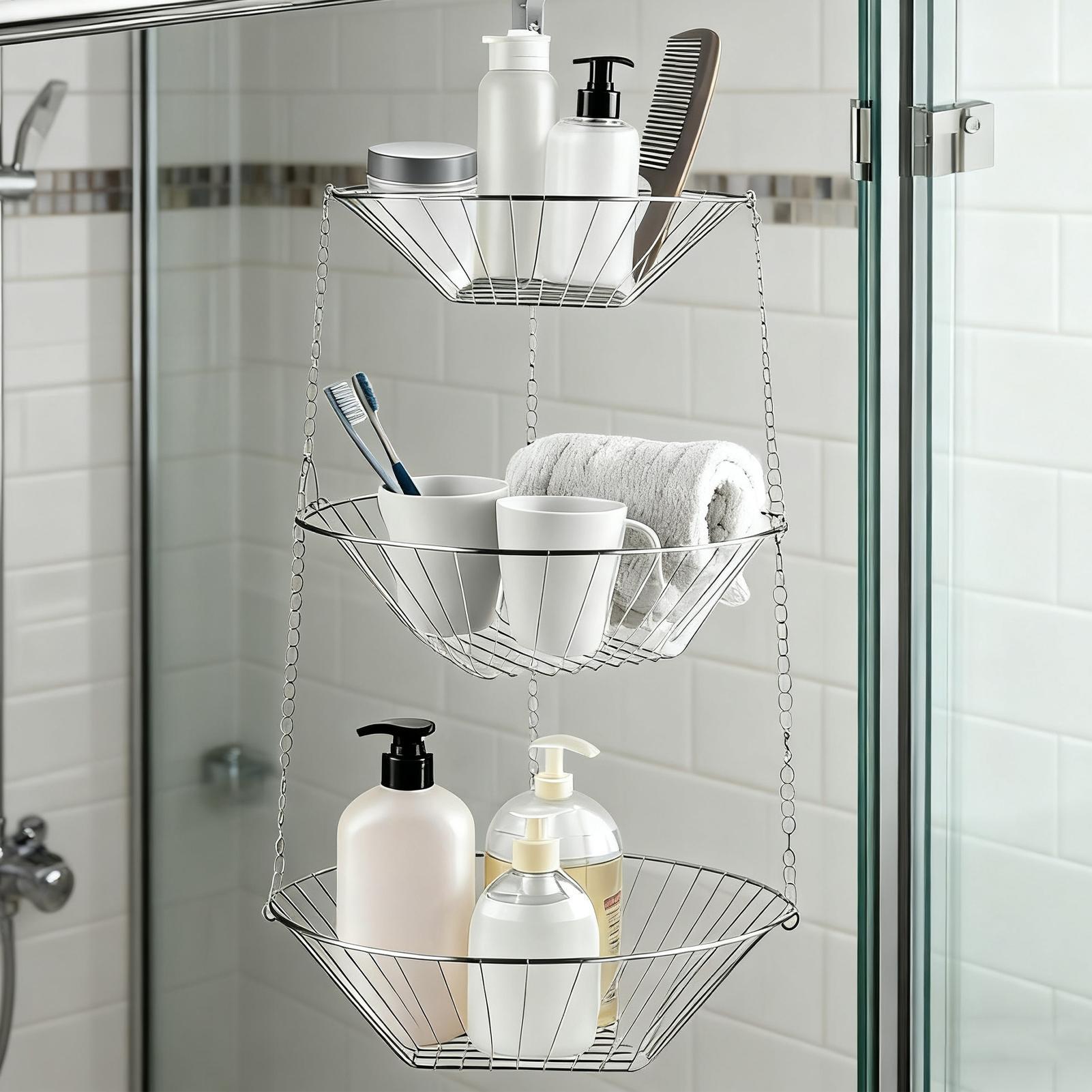 Fruit Basket 3-Tier Iron Holde - Food Snacks With Iron のレビューと価格
