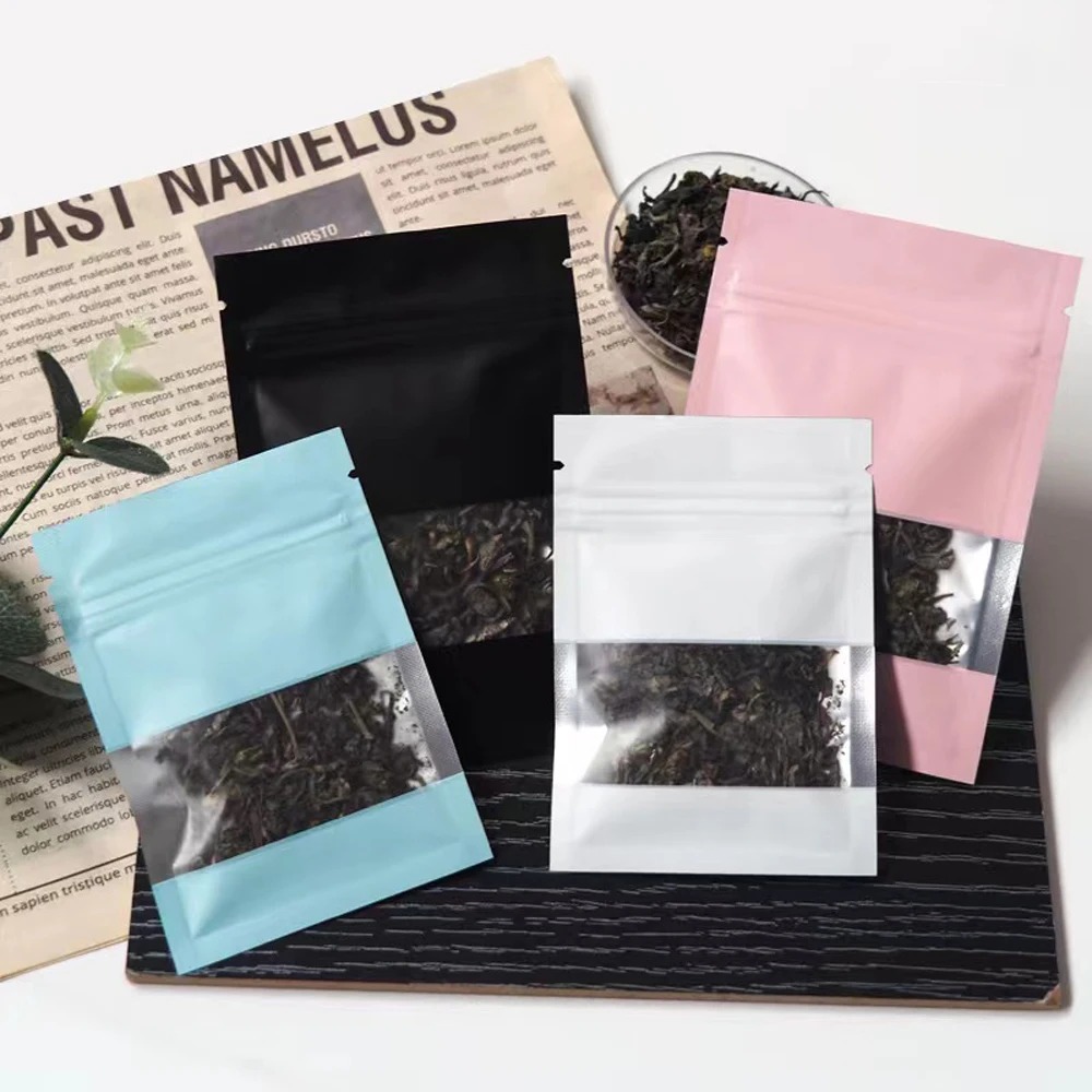 100Pcs Zip Lock Mylar Foil Bag - Food Snacks For Christmas のレビューと価格