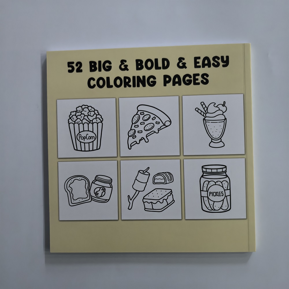 Food Drinks and Desserts Color - Food And Snacks Coloring Book Bold And Easy のレビューと価格