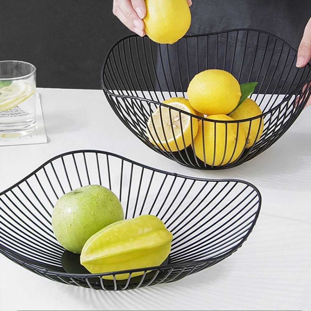 Metal Fruit Basket Simple Frui - Food Snacks With Iron のレビューと価格