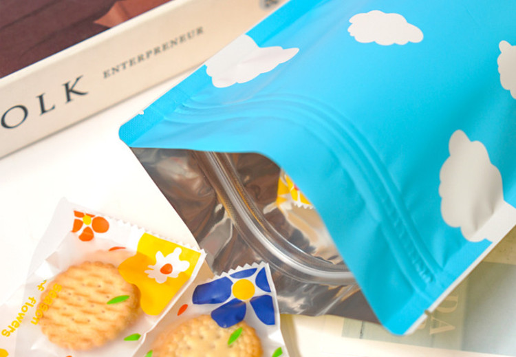 100PCS Aluminum Foil Stand-up  - Food Snacks For Christmas のレビューと価格