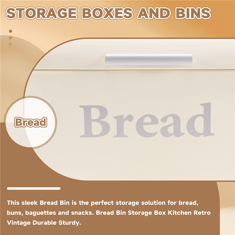 Vintage Bread Box Cupboard Iro - Food Snacks With Iron のレビューと価格