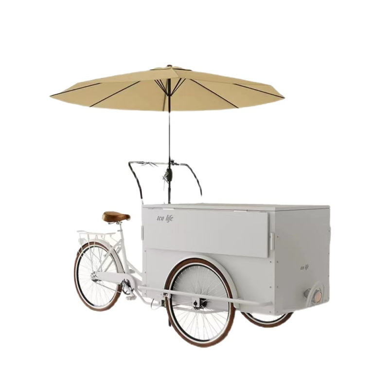 Human three-wheeled stall car  - Snacks Food Stall のレビューと価格