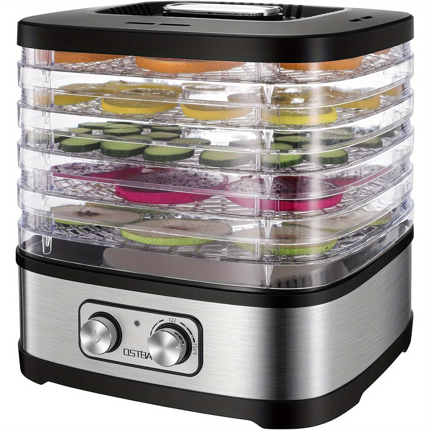 Food Dehydrator Machine Adjust - Food Snacks Recipes のレビューと価格